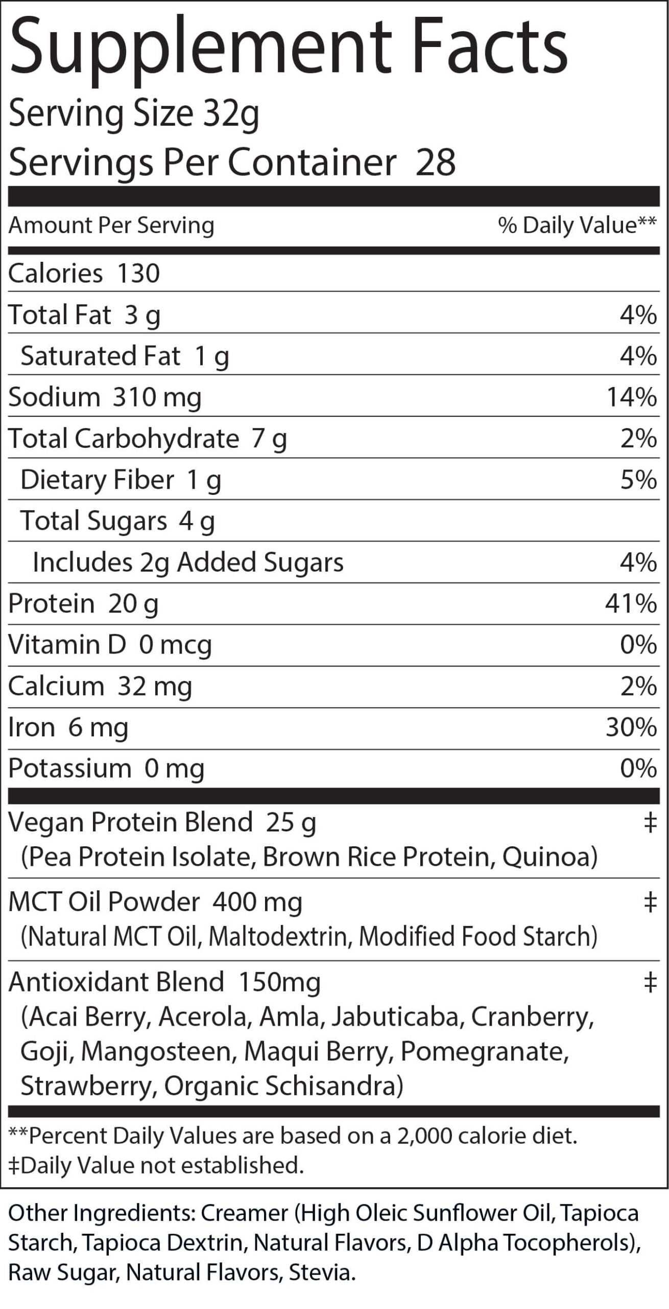 Vegan Protein shake Vanilla